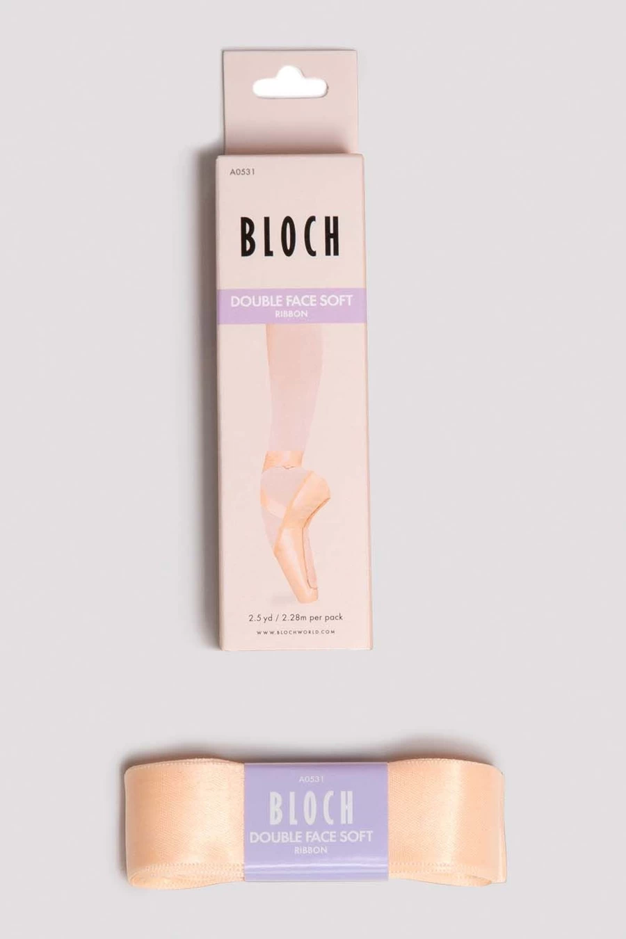 Bloch Double Face Soft Ribbon
