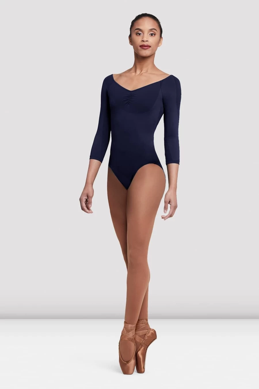 Bloch Ladies Dana 3/4 Sleeve Leotard