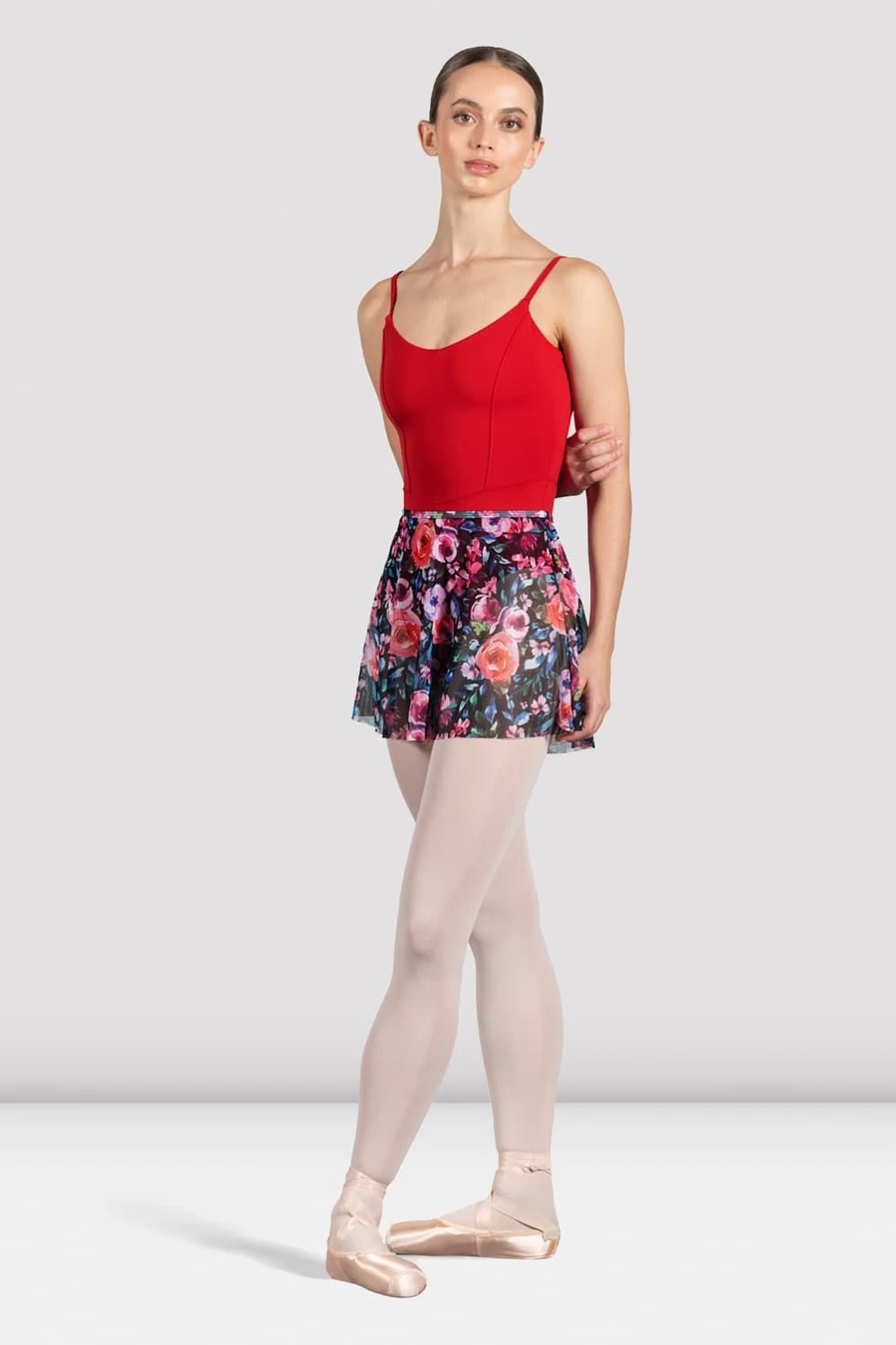 Bloch Ladies Floral Printed Skirt