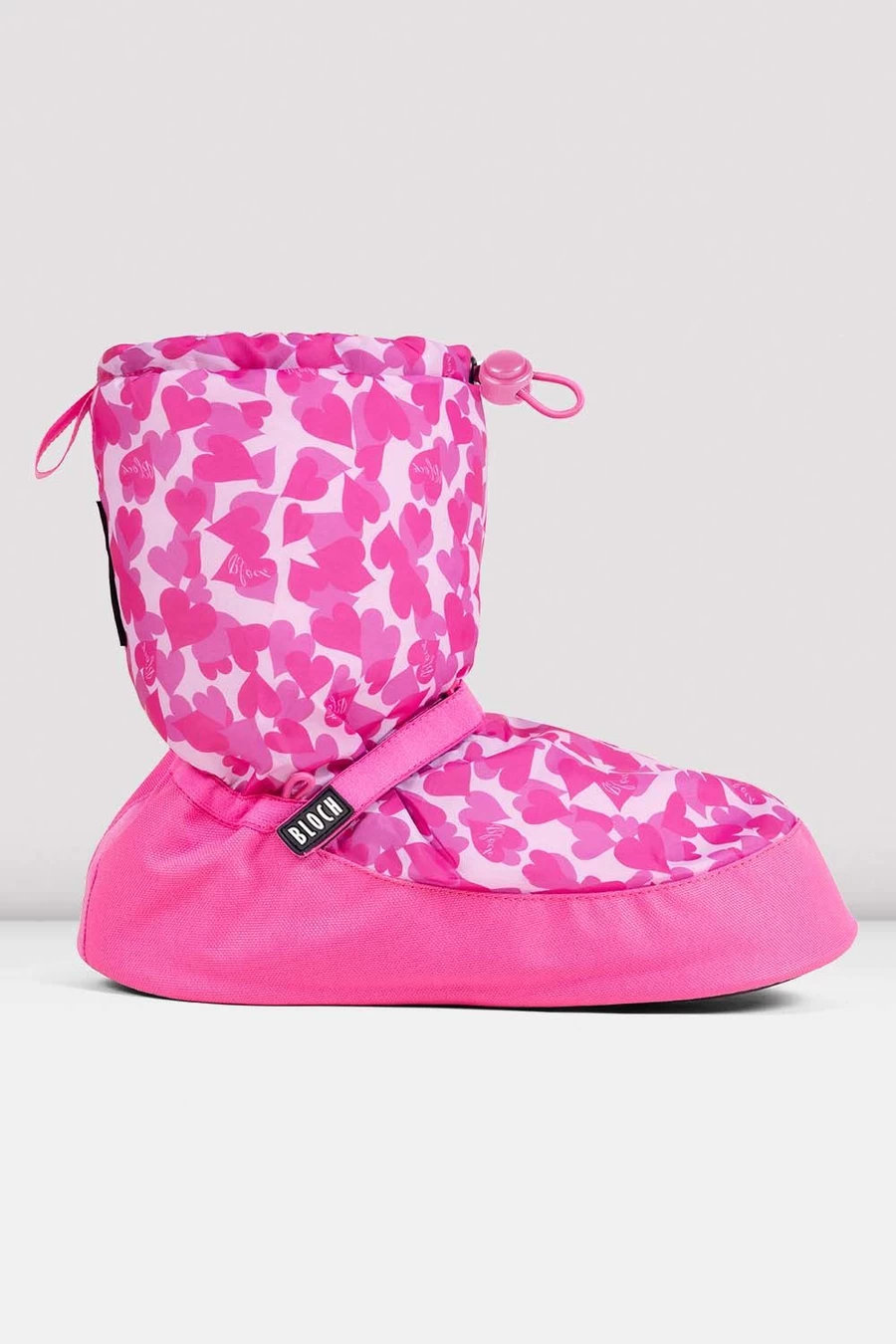 Bloch Adult Confetti Hearts Print Warm Up Booties