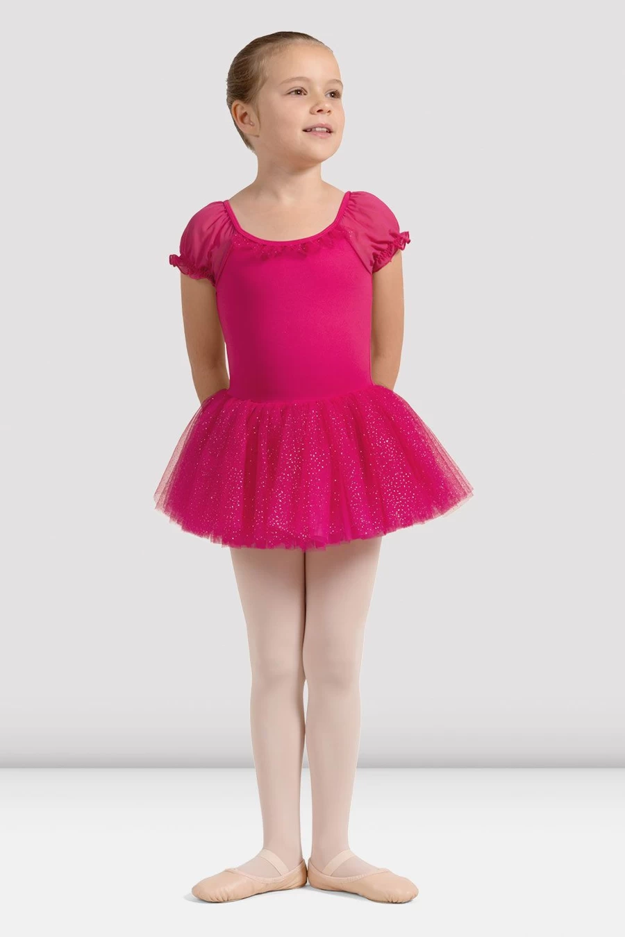 Bloch Girls Mirella Miami Cap Sleeve Tutu Dress