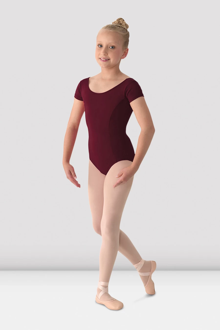Bloch Girls Mirella Classic Short Sleeve Leotard