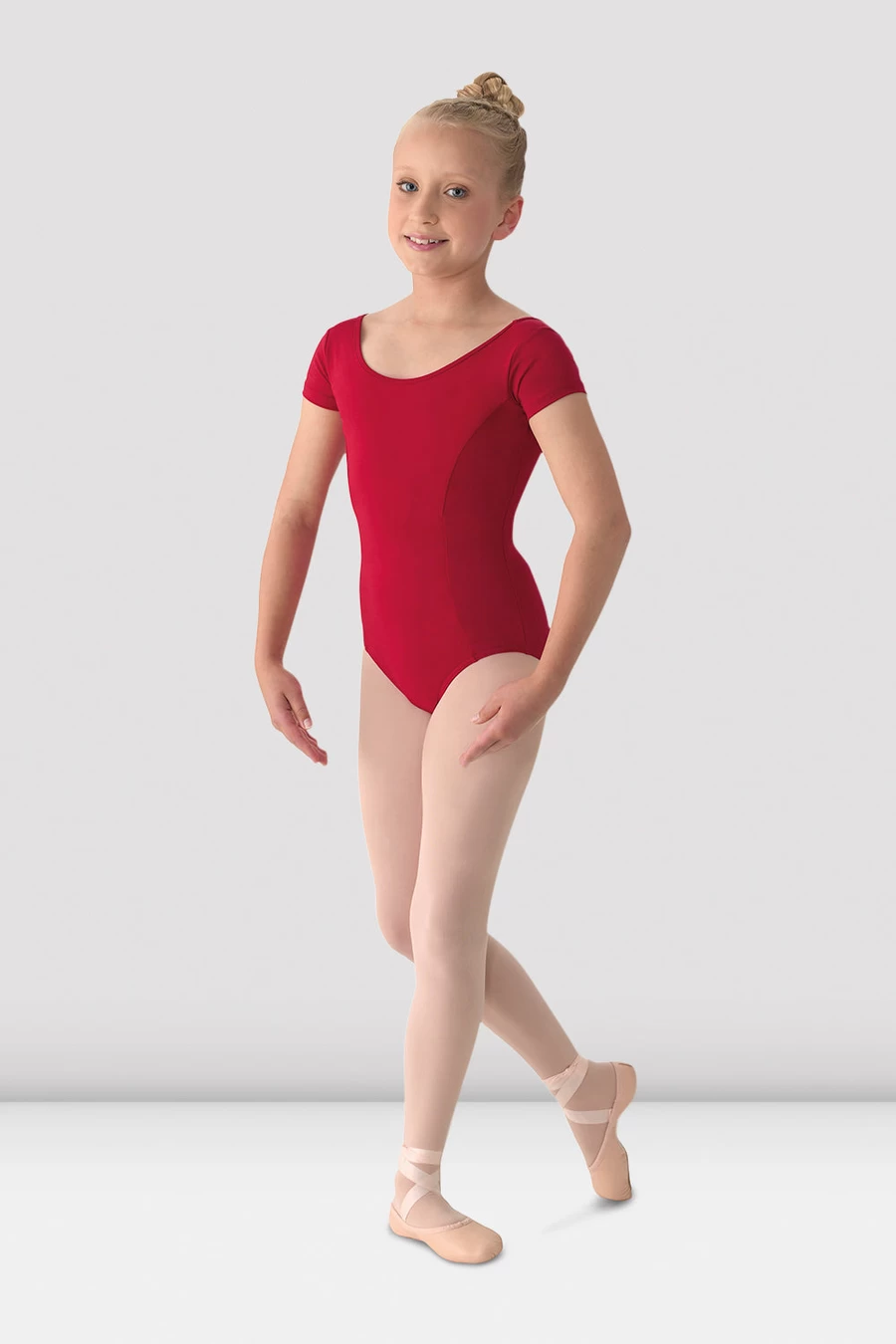 Bloch Girls Mirella Classic Short Sleeve Leotard
