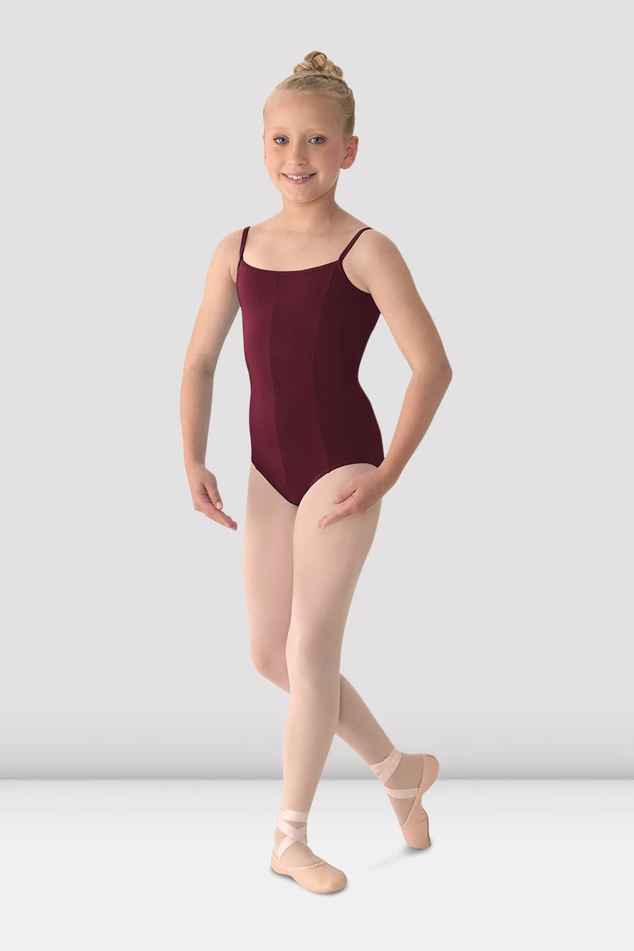 Bloch Girls Mirella Princess Seam V Front Camisole Leotard