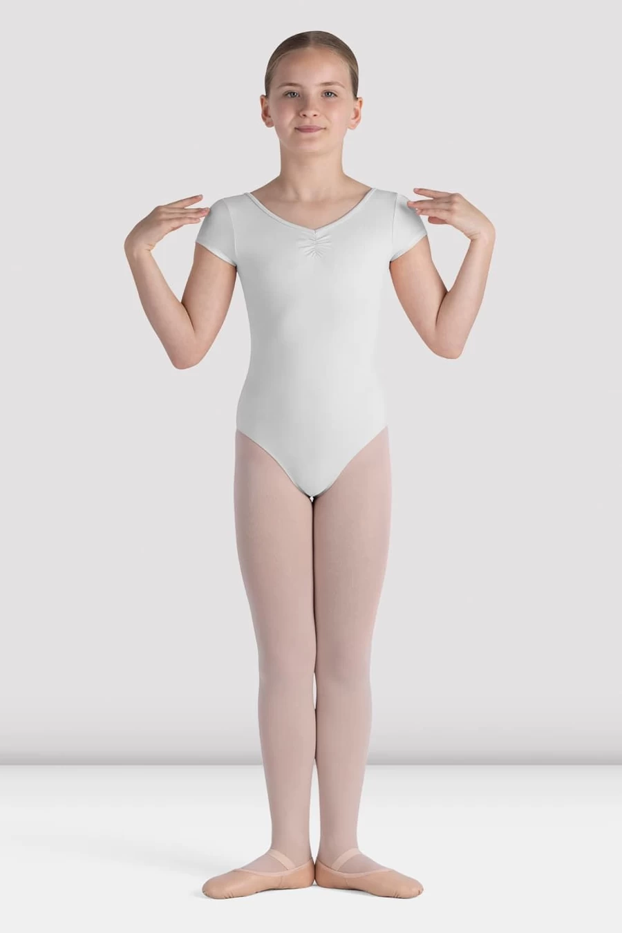 Bloch Girls Piper Cap Sleeve Leotard