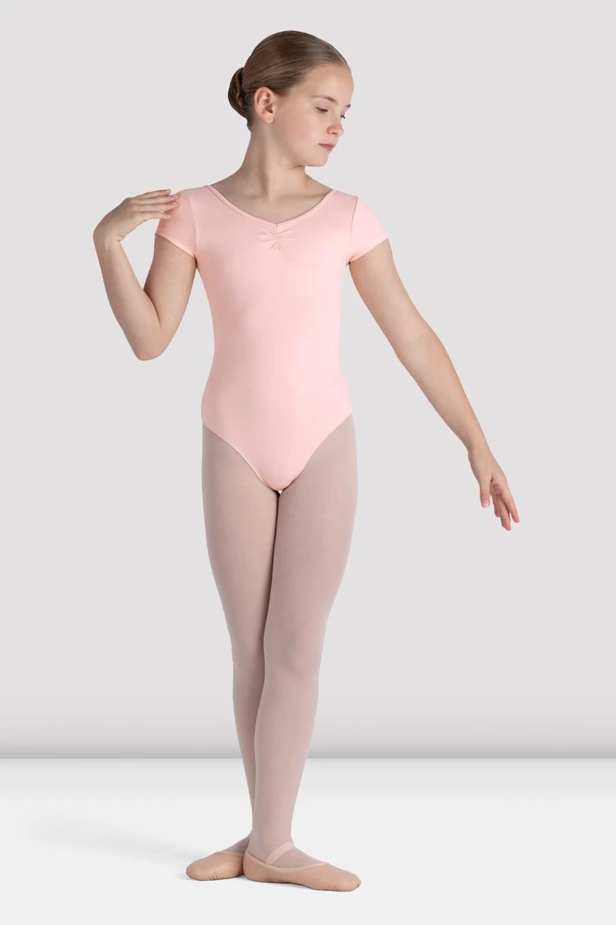 Bloch Girls Piper Cap Sleeve Leotard