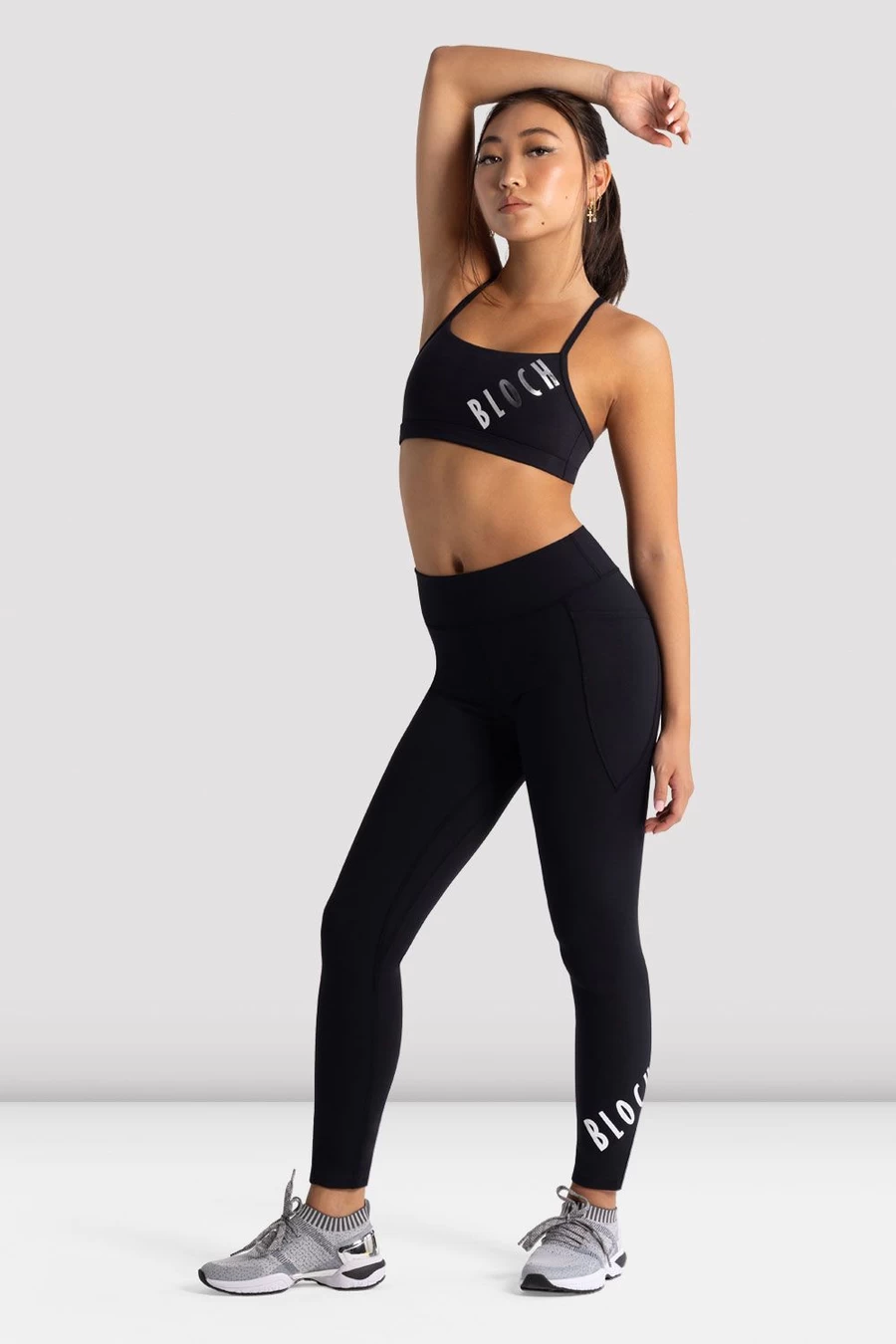 Bloch Girls Signature Full Length Logo Legging
