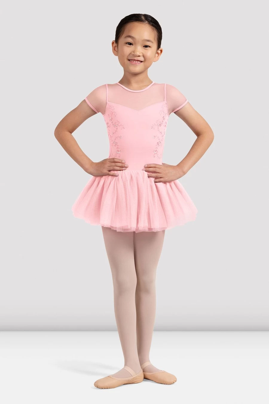 Bloch Girls Tulip Cap Sleeve Tutu Dress