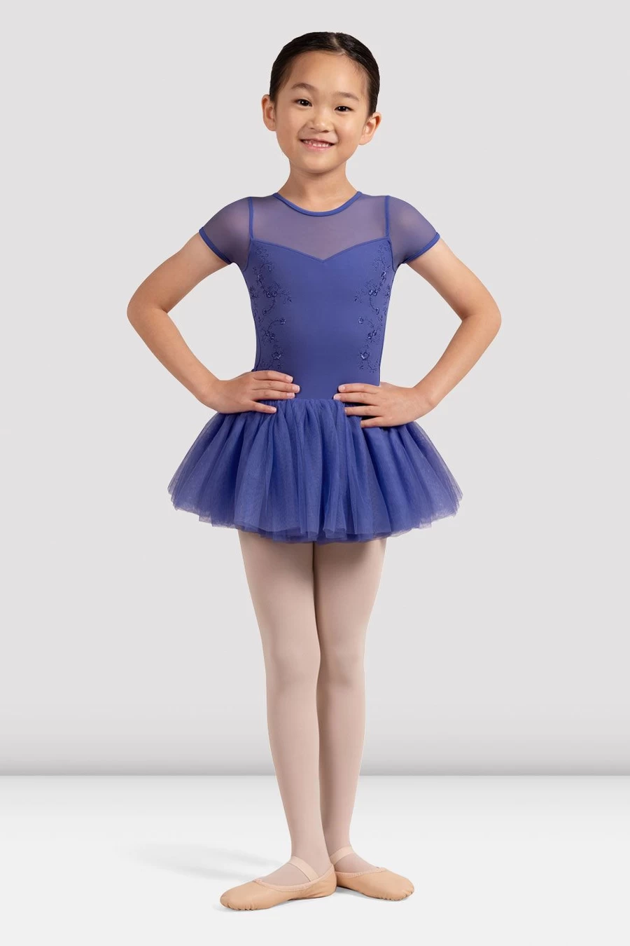 Bloch Girls Tulip Cap Sleeve Tutu Dress