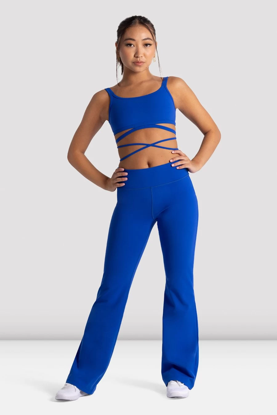 Bloch Girls Signature Tie Waist Crop Top