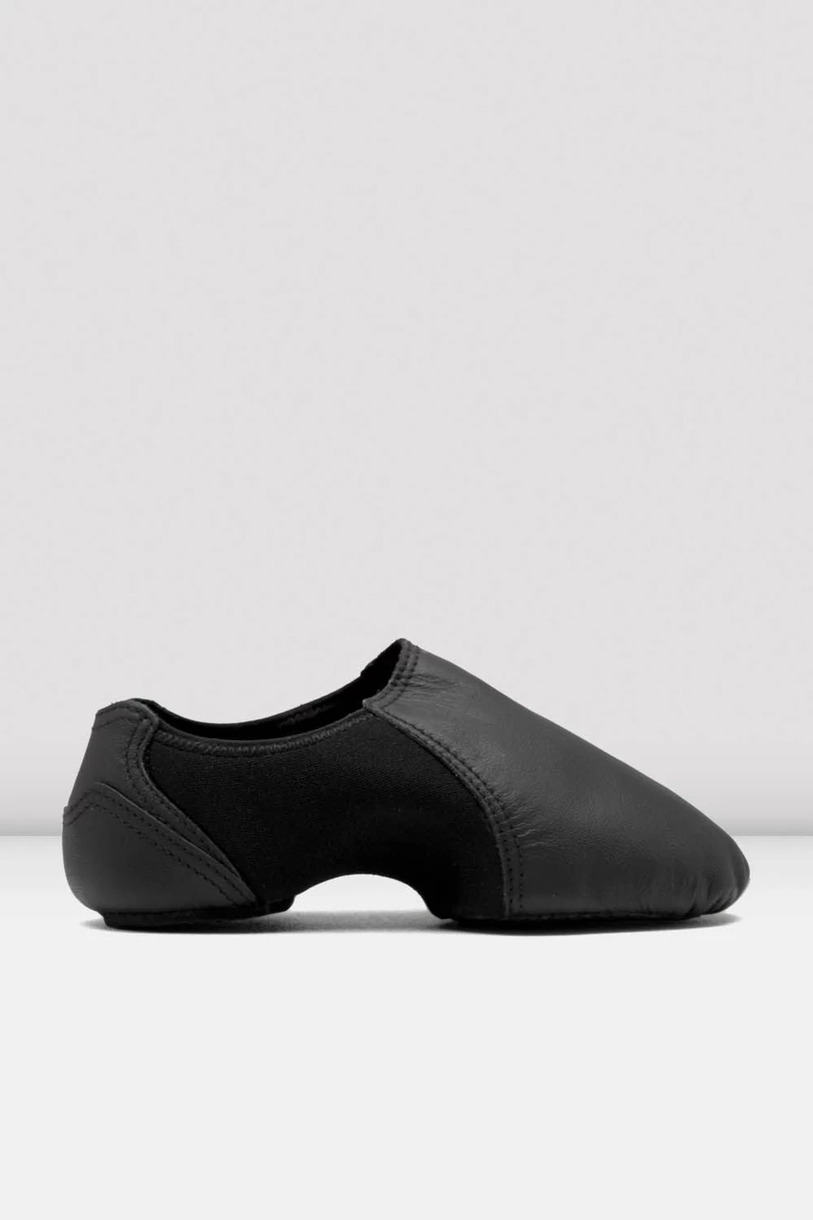 Bloch Childrens Spark Leather & Neoprene Jazz Shoes