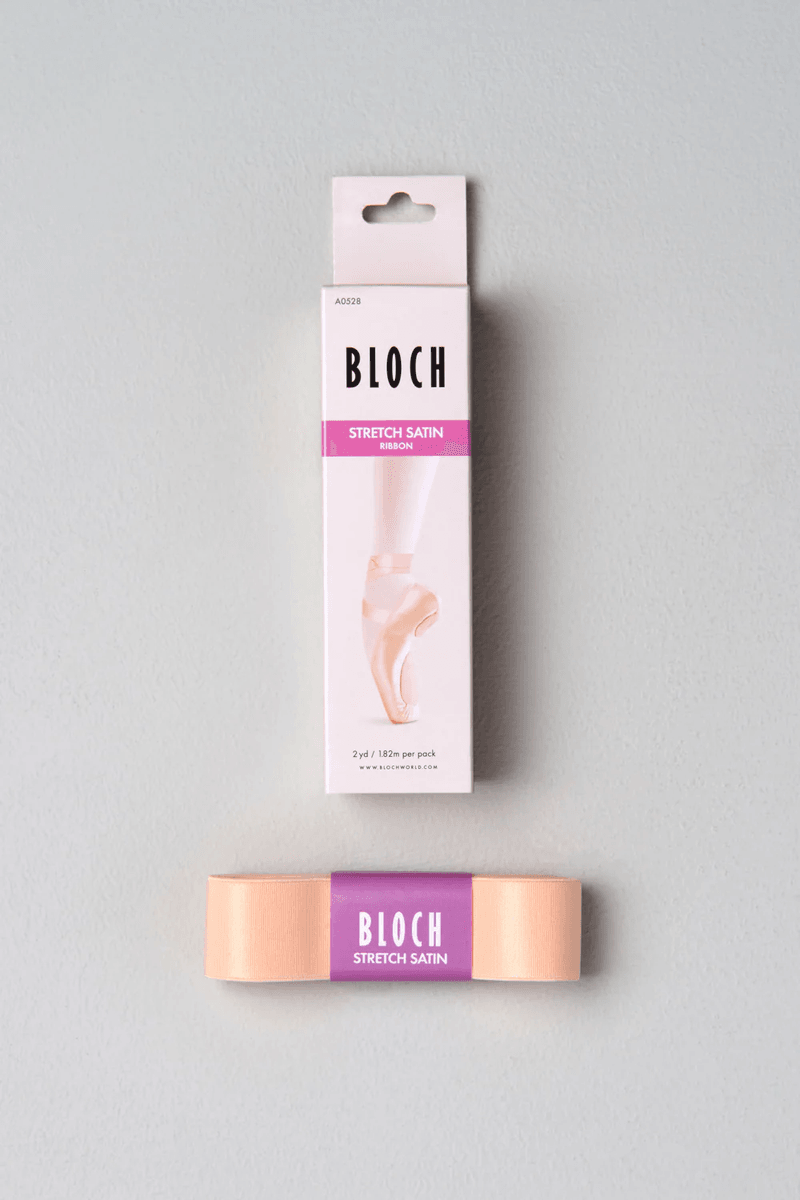 Bloch Stretch Satin Ribbon Pink Satin