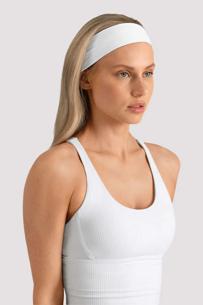 Bloch Ladies Apex Head Band White