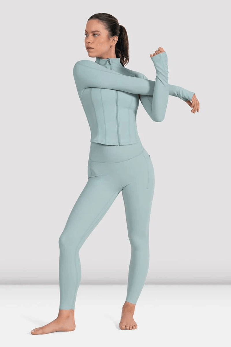 Bloch Ladies Apex Replay High Waist Legging Mint