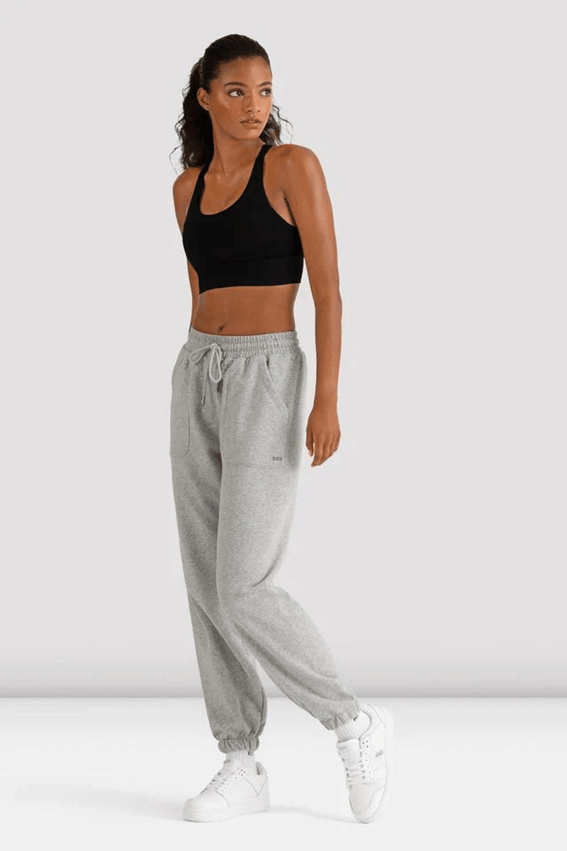 Bloch Ladies Apex Cloud Sweatpant Grey Marle