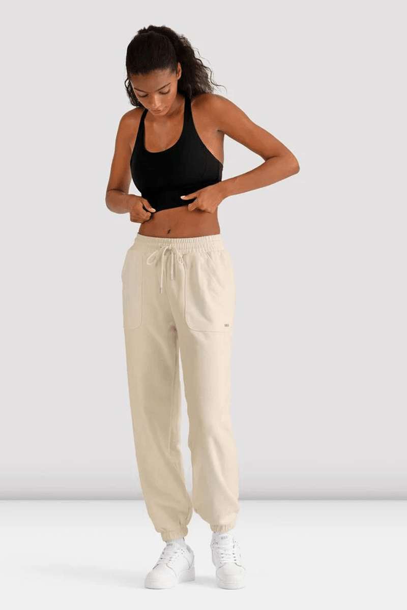 Bloch Ladies Apex Cloud Sweatpant Sand