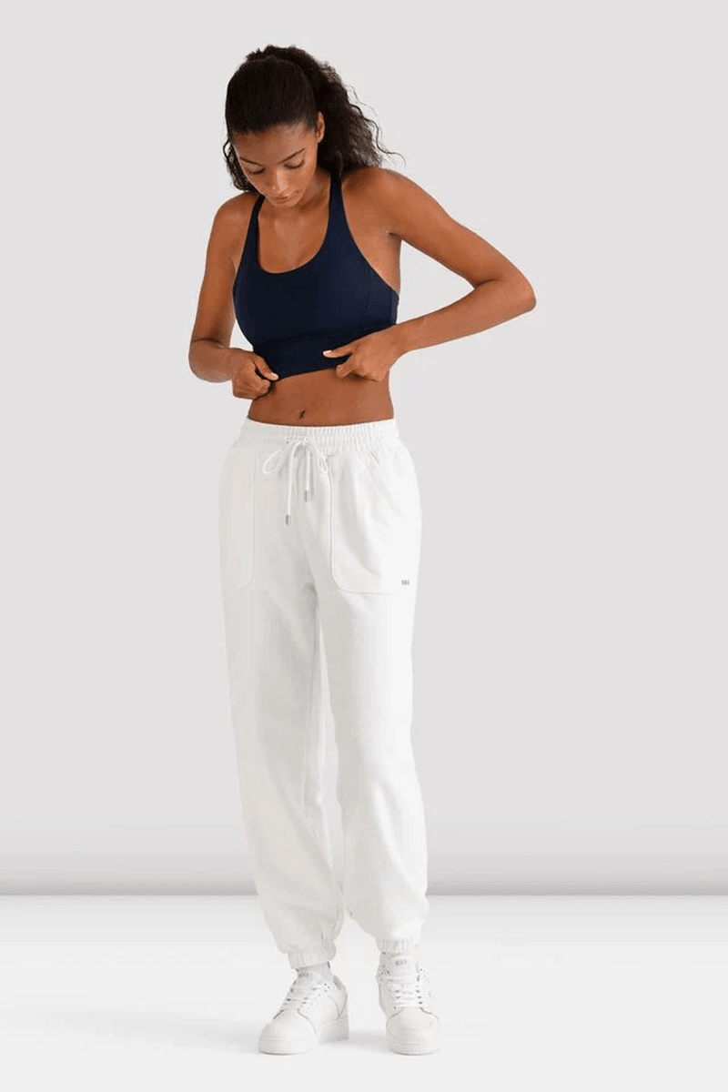 Bloch Ladies Apex Cloud Sweatpant White