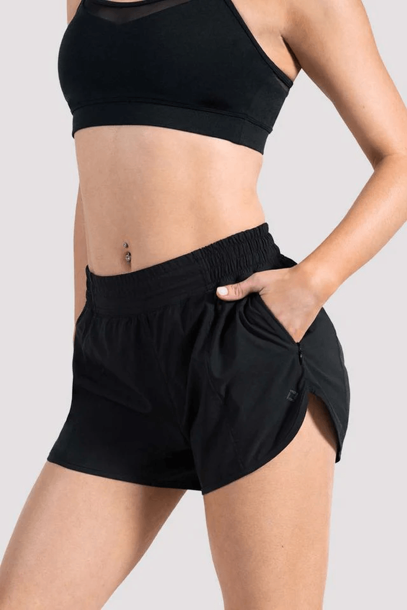 Bloch Ladies Apex Double Layer Short Black