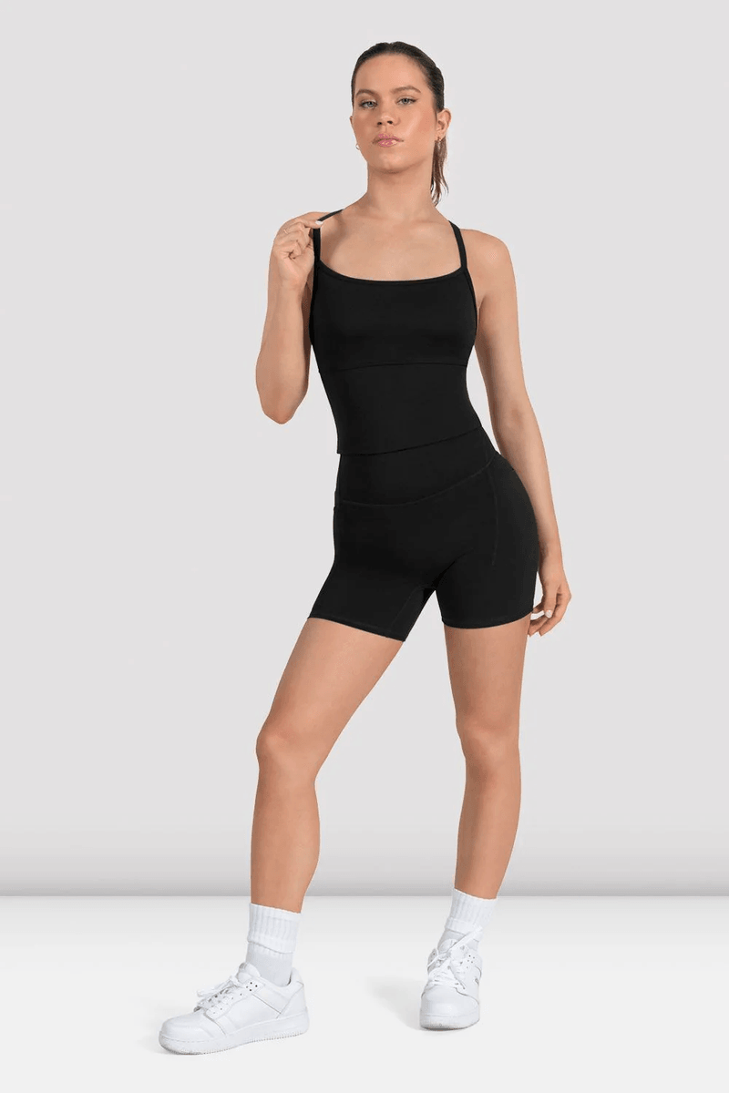 Ladies Apex BLOCHeverhold Camisole Top Black