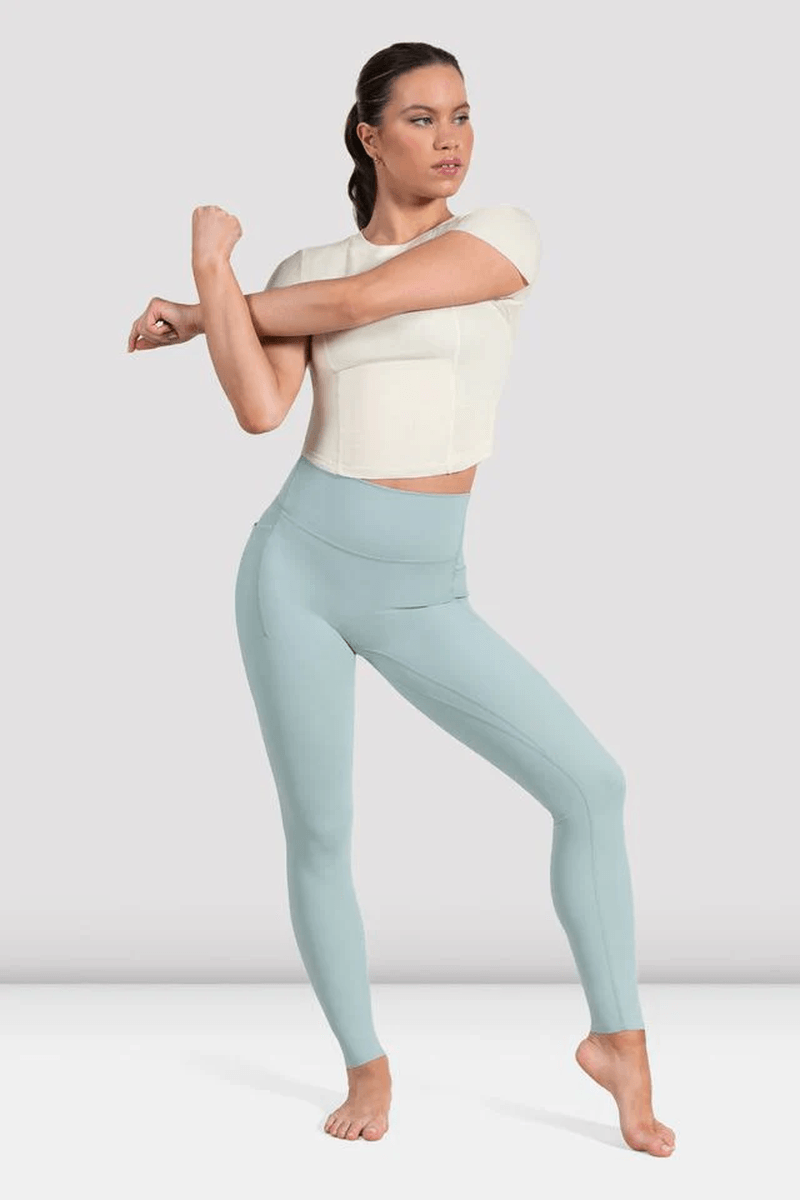 Bloch Ladies Apex Corset Top Whisper White