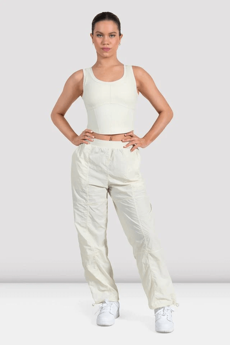 Bloch Ladies Apex Corset Tank Top Whisper White