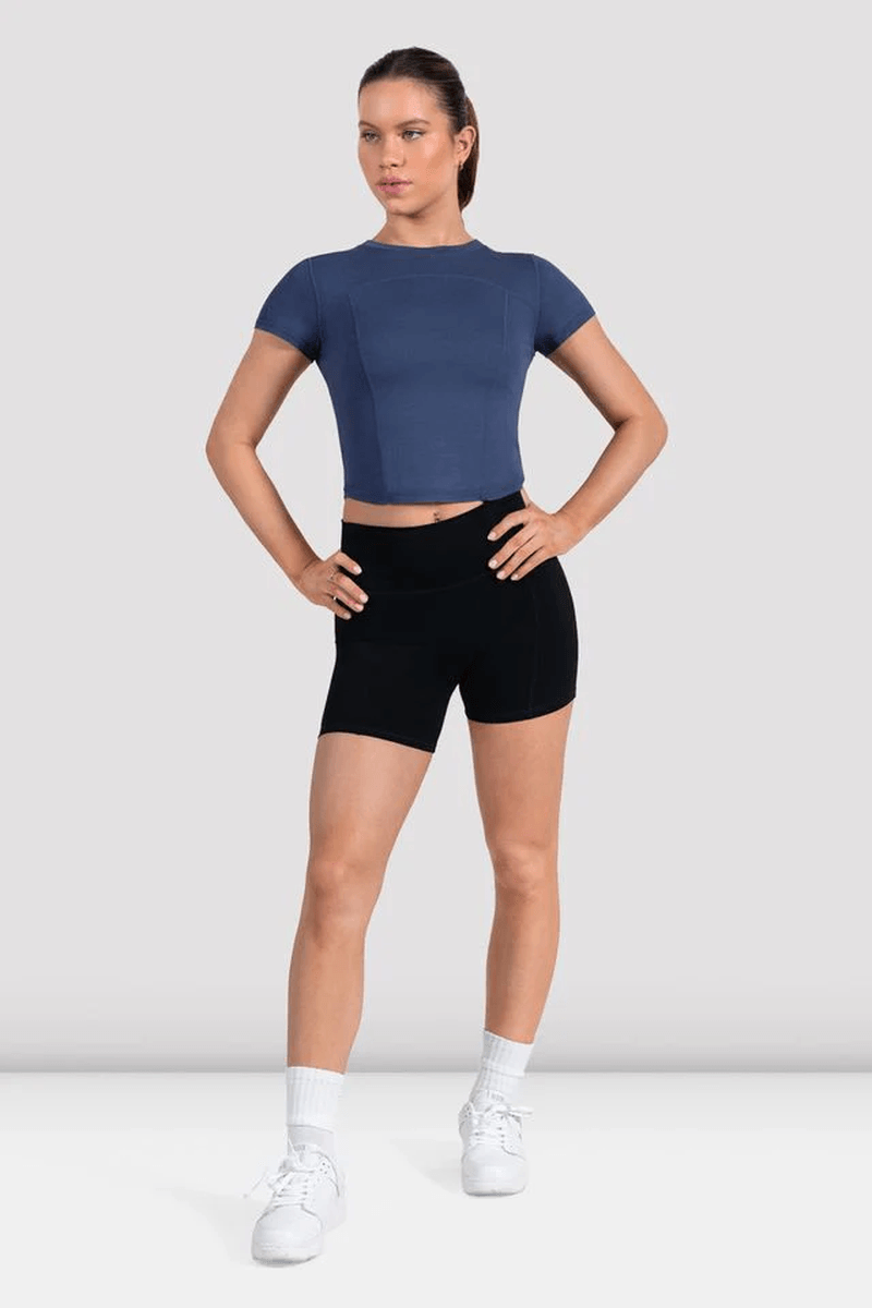 Bloch Ladies Apex Corset Top Bering Sea