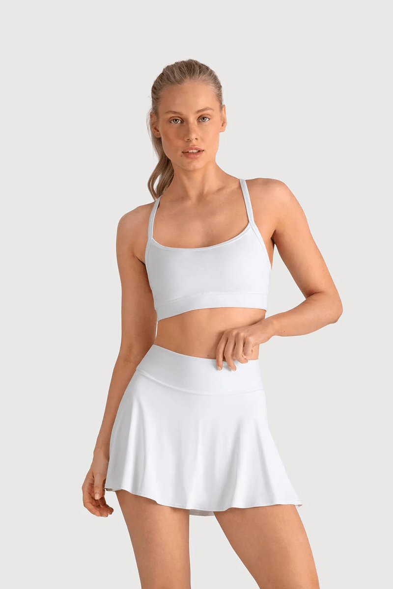 Bloch Ladies Apex Resistance Camisole Bra Top White