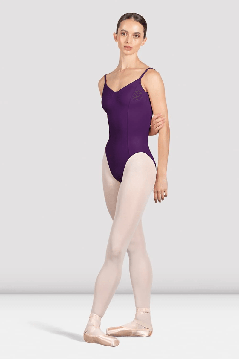 Bloch Ladies Ella Camisole Leotard Aubergine