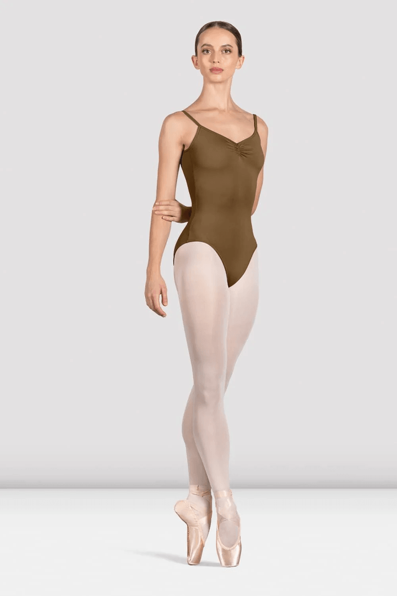 Bloch Ladies Arianne Camisole Leotard Almond
