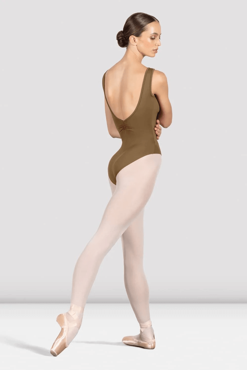 Bloch Ladies Dianna Tank Leotard Almond