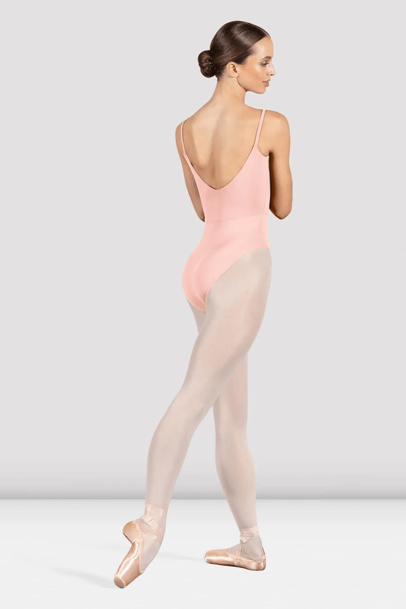 Bloch Ladies Ruby Scoop Back Leotard Light Pink