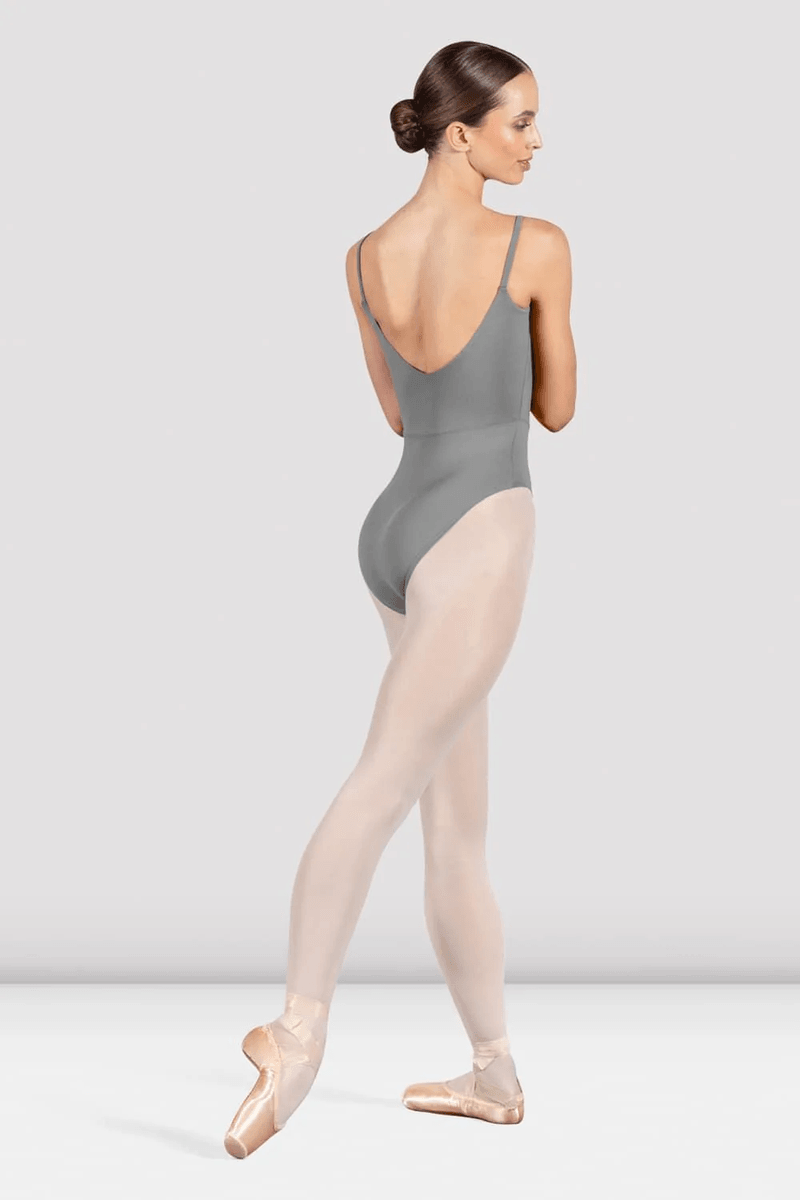 Bloch Ladies Ruby Scoop Back Leotard Grey