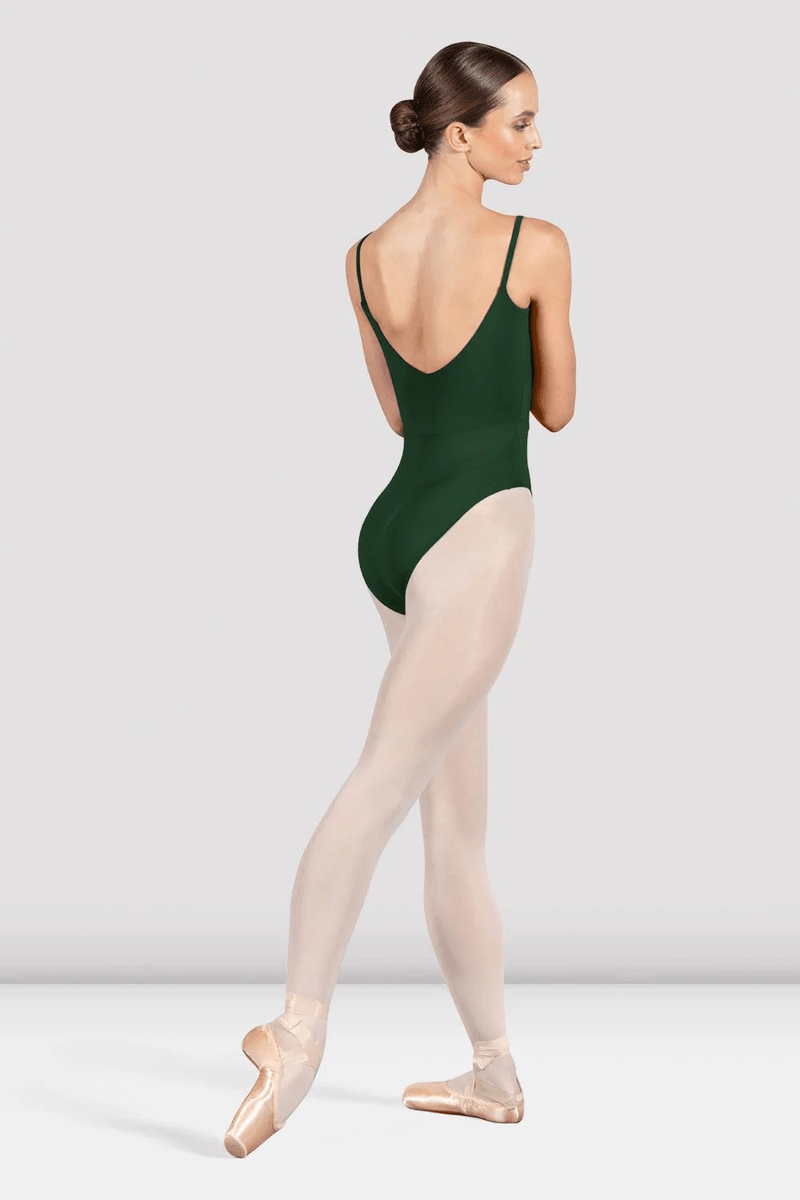 Bloch Ladies Ruby Scoop Back Leotard Evergreen
