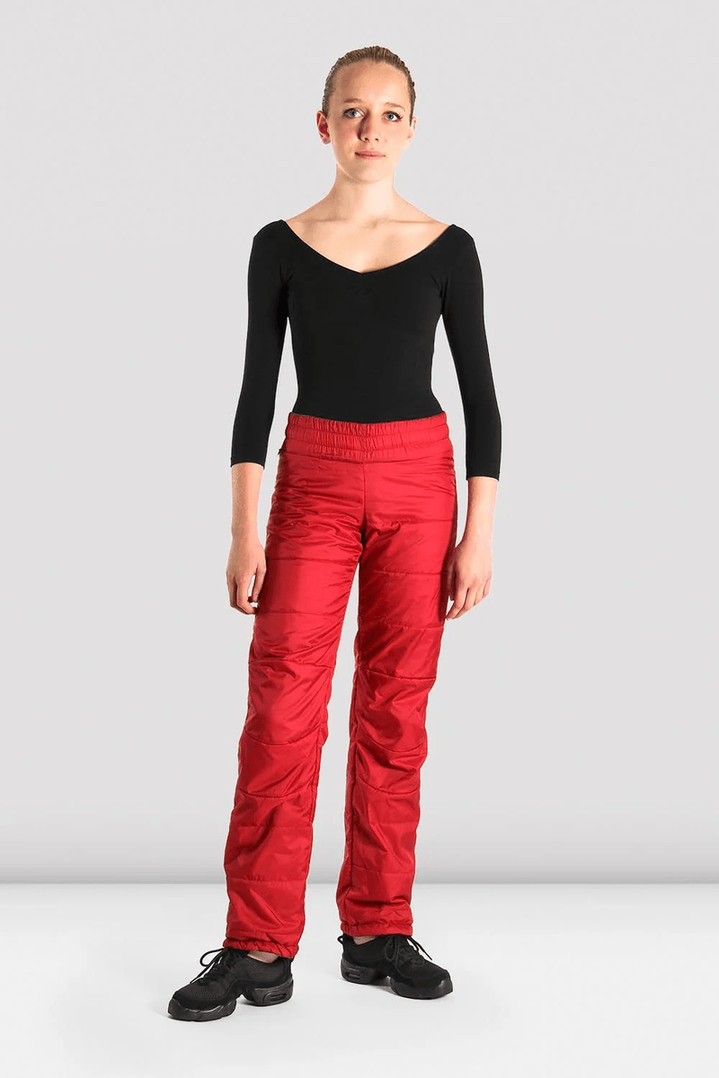 Bloch Adult Reversible Warm Up Pant Red