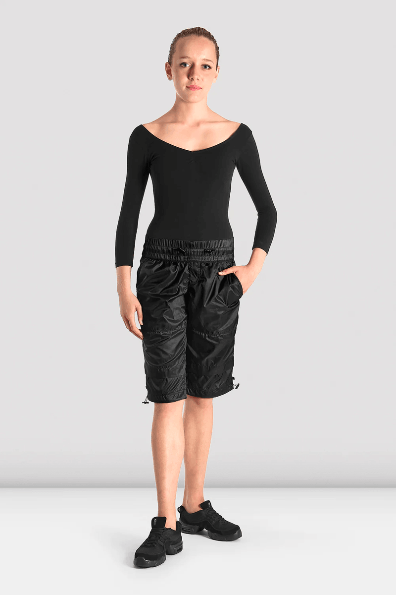 Bloch Adult Unisex Warm Up Shorts Black