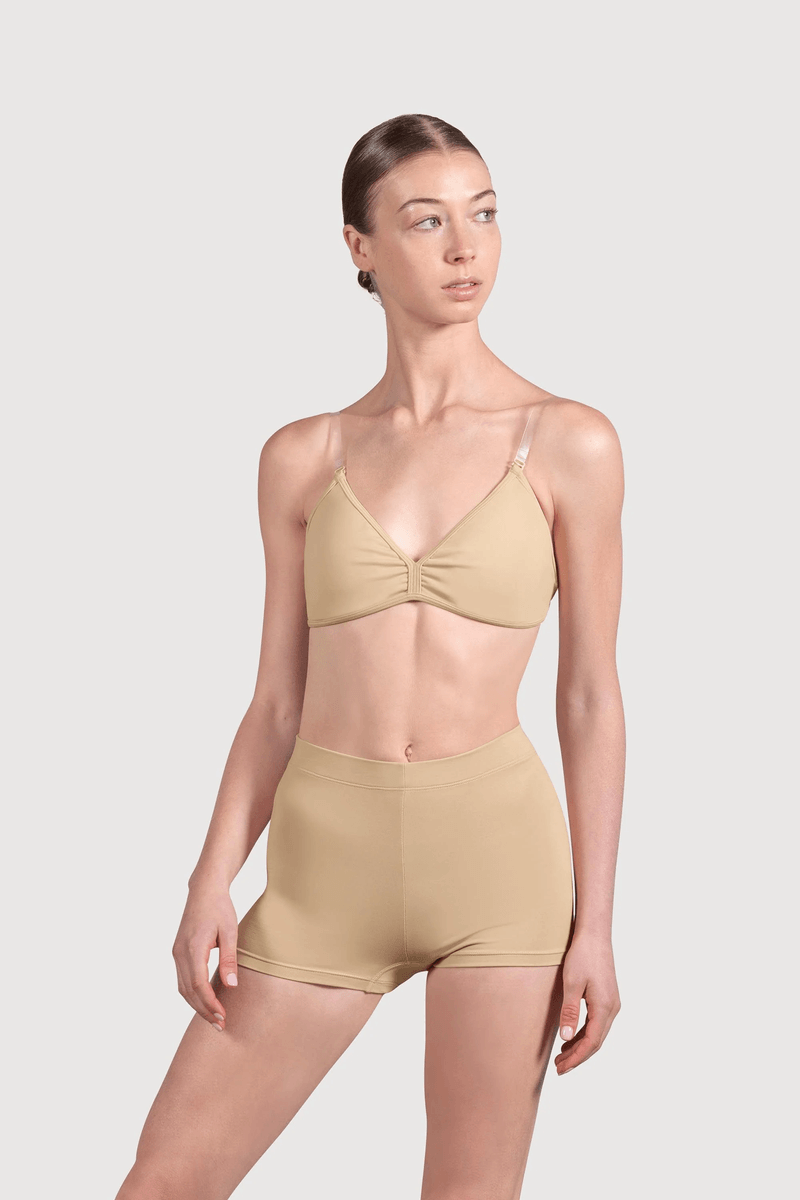 Bloch Ladies Capella High Waist Short Sand