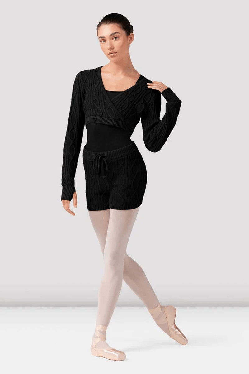 Bloch Ladies Lutina Knit Short Black