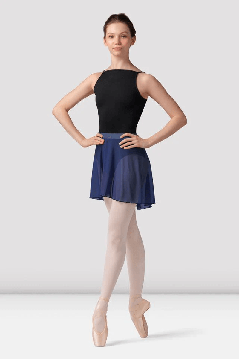 Bloch Ladies Mirella Zephyr Mesh Skirt Ink