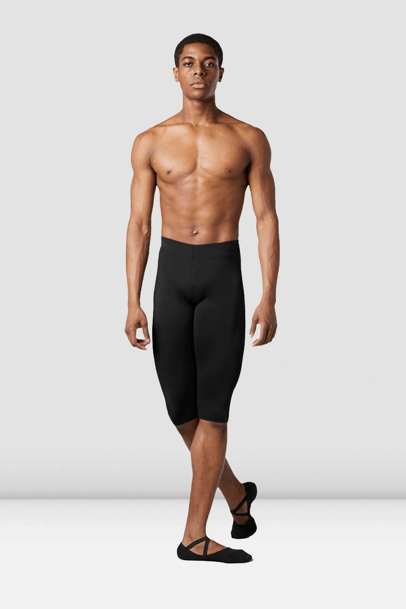Bloch Mens/Boys Knee Length Rehearsal Tights Black