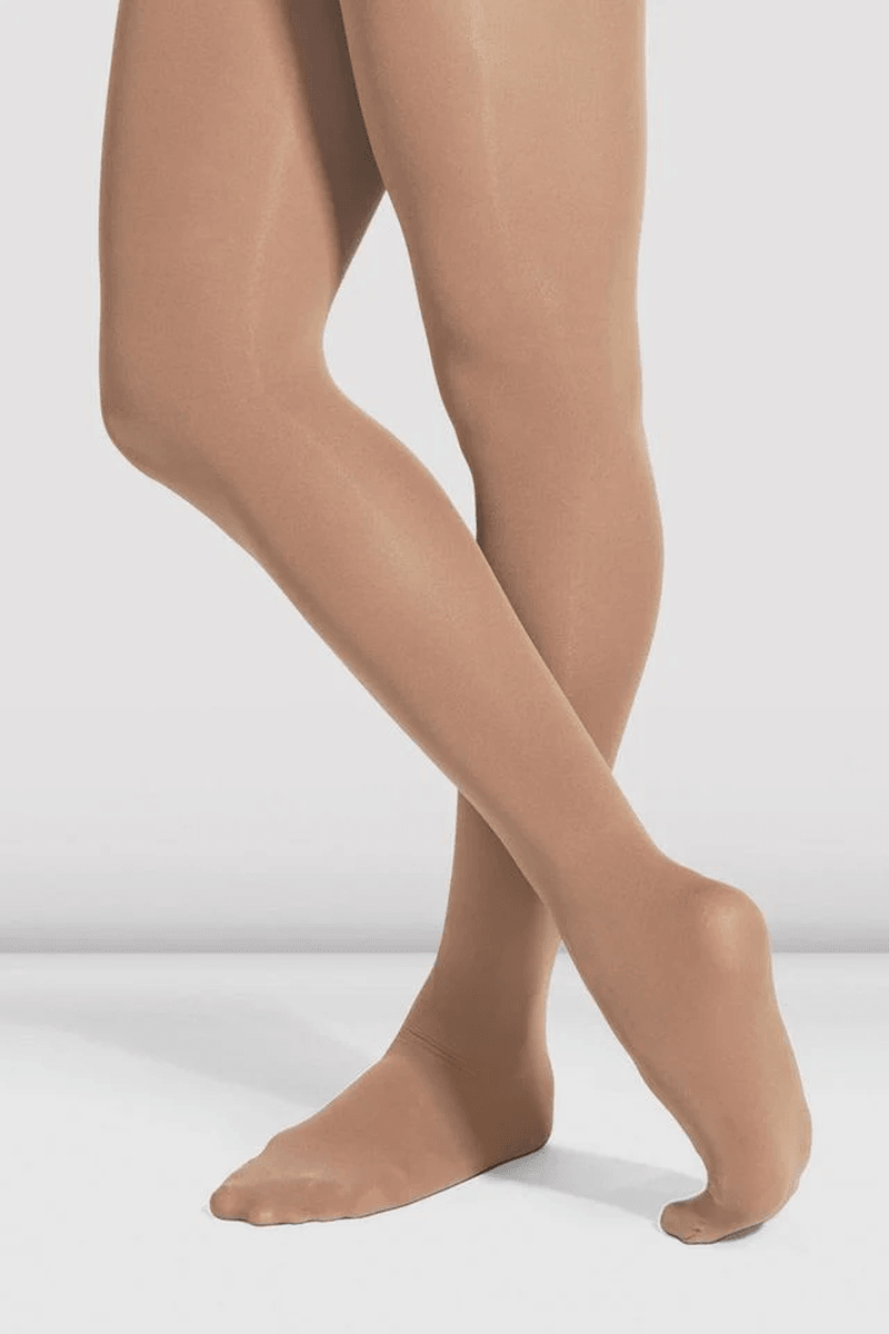 Bloch Ladies Footed Tights Bloch Tan