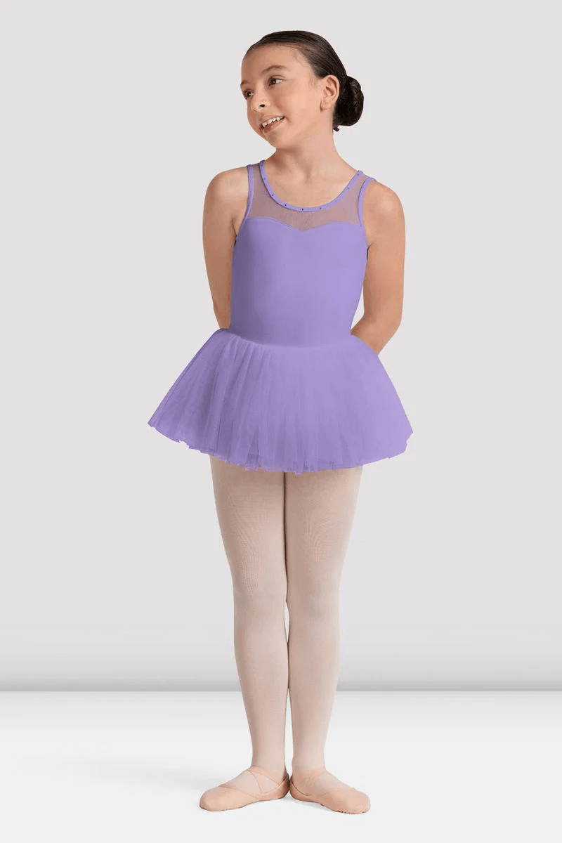 Bloch Girls Maria Floral Tank Tutu Dress Lilac