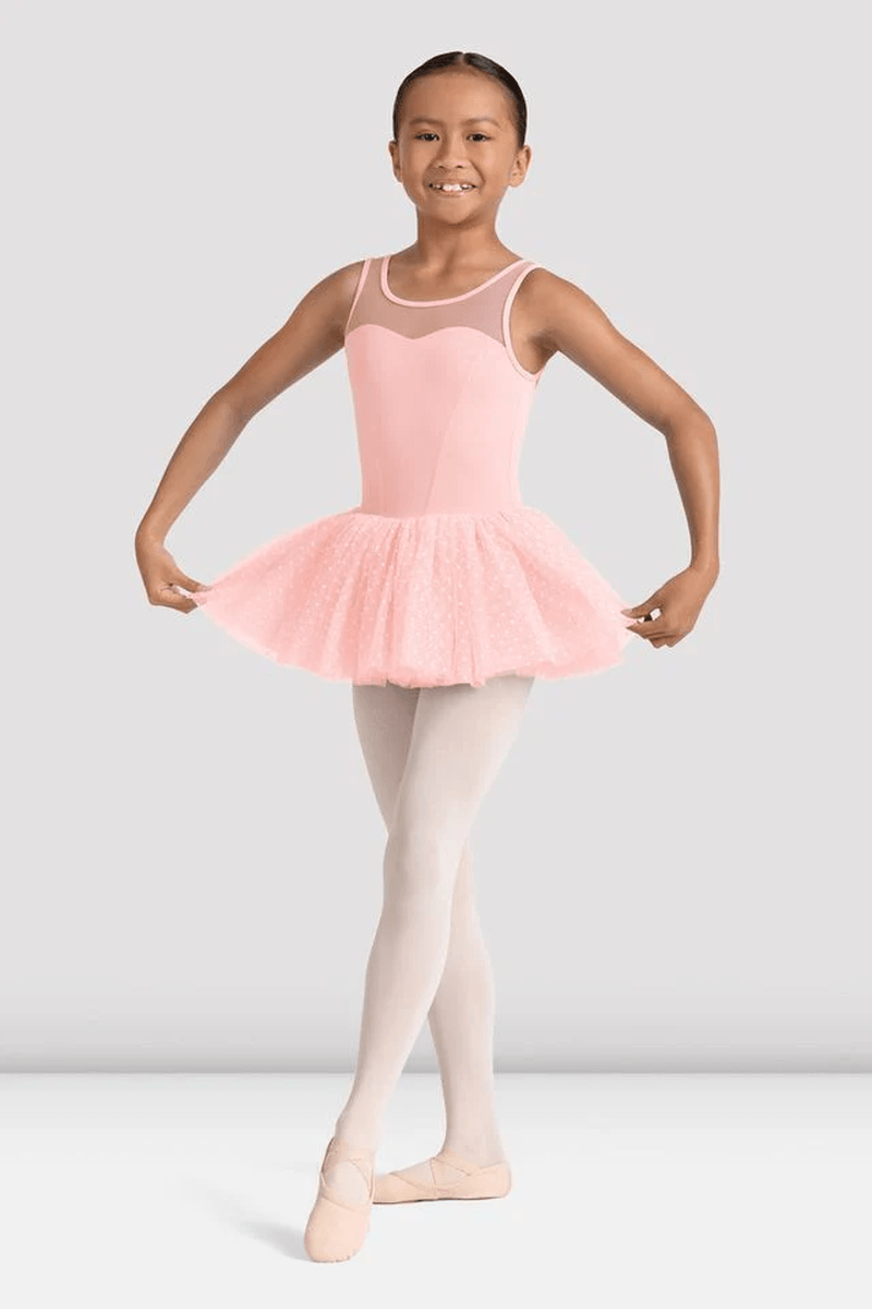 Bloch Piger Mirella Kaleidoskop Tank Tutu Kjole Pink