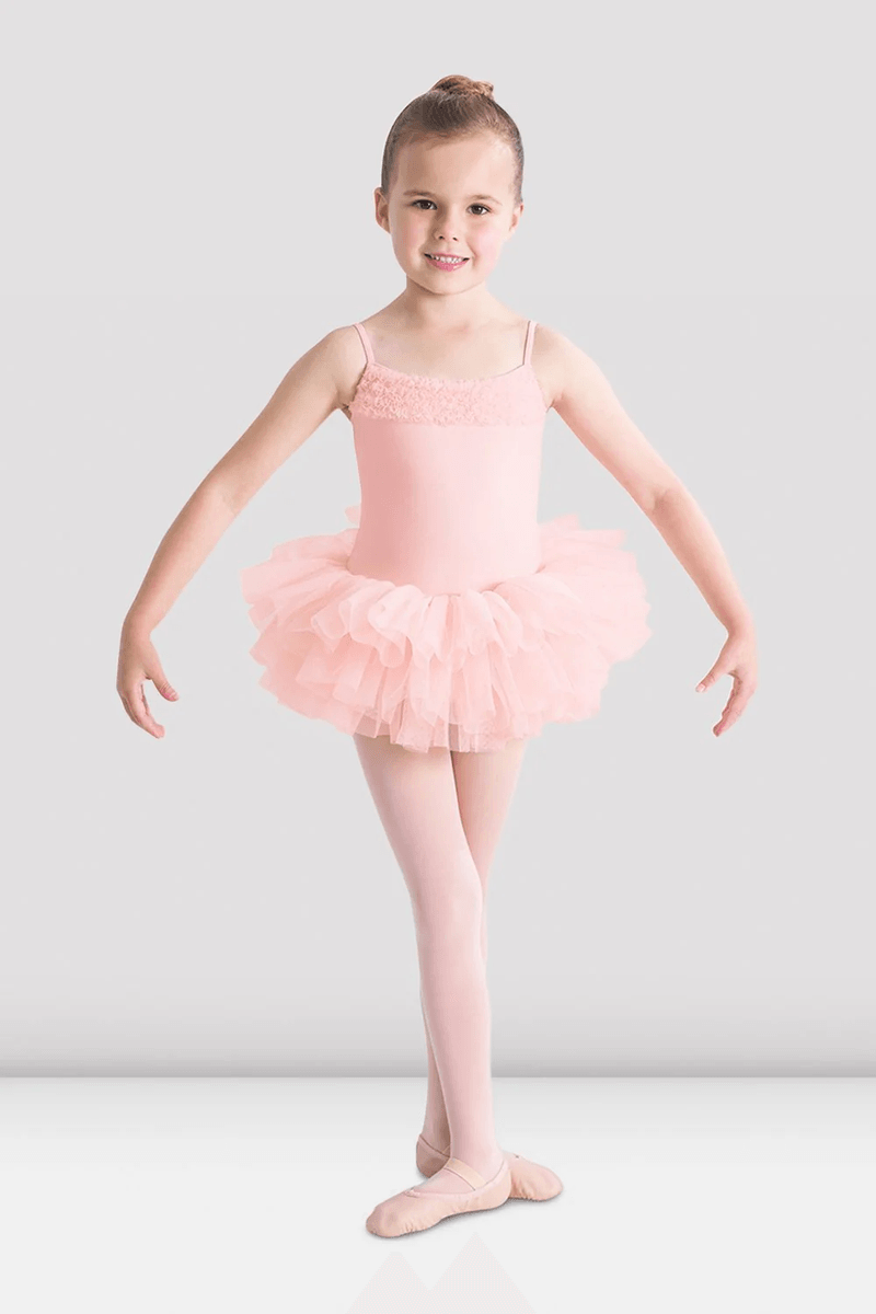 Bloch Girls Desdemona Tutu Leotard Light Pink