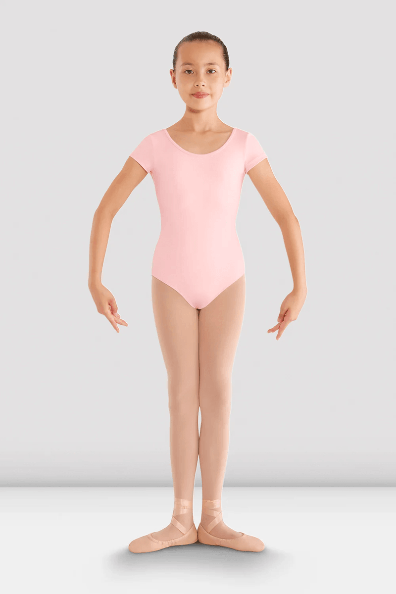 Bloch Lányok Bellflower Crossback Leotard Cukorkarózsaszín