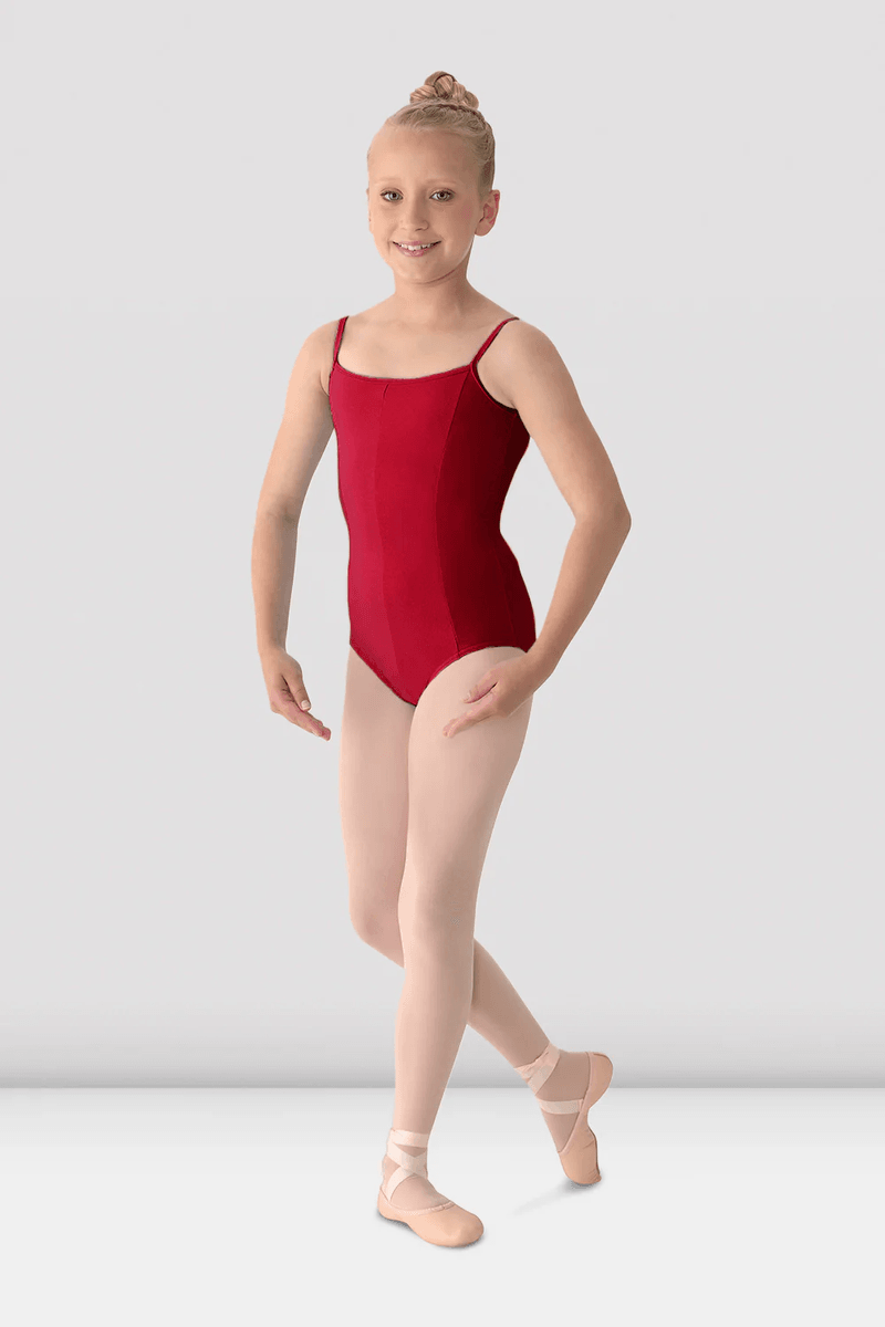 Bloch Girls Mirella Camisole Leotard Garnet