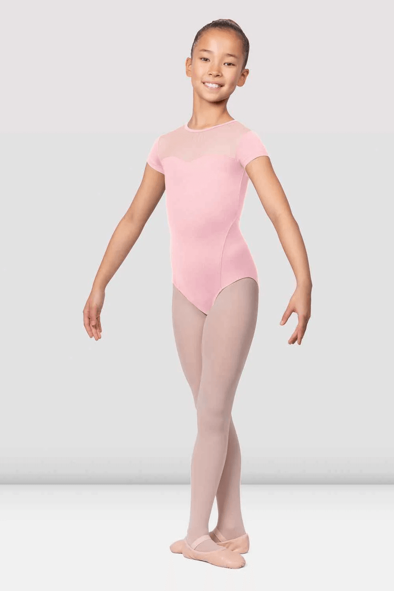 Bloch Lányok Butik Ujjatlan Leotard Cukorkarózsaszín