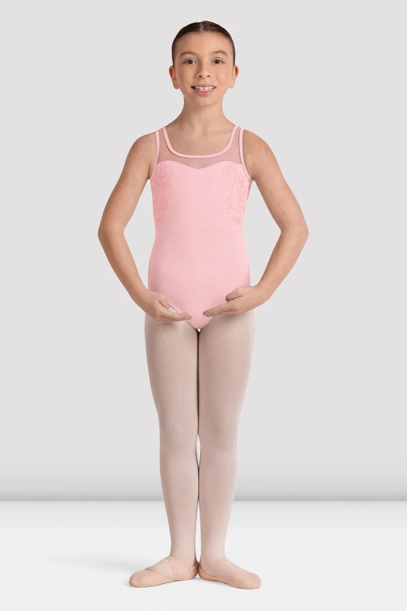 بلوز دخترانه بلوک لولو با طرح گل، رنگ صورتی شیرینی