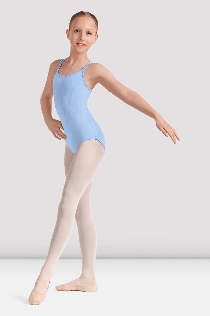Bloch Girls Mirella Kaleidoscope Camisole Leotard Blue