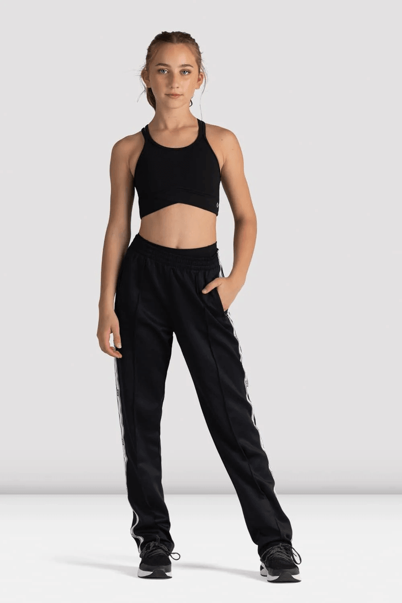 Childrens Bloch Logo Track Pant Black