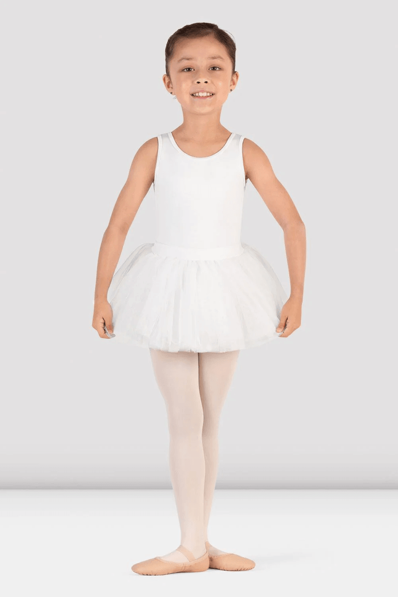 Bloch Girls Cathie Tank Tutu Dress White